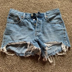 Levi’s 501 Studded Shorts